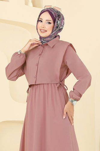 moda selvim طقم تفاحي 3059KTR750 - Thumbnail