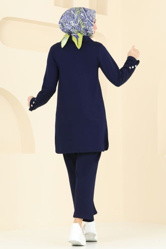 moda selvim Combined 3063HBS856 Navy Blue - Thumbnail