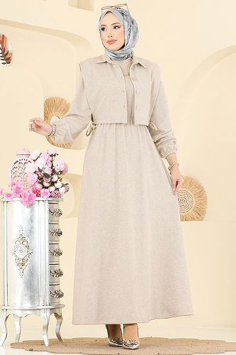 moda selvim Combined 3066KTR750 Beige - Thumbnail