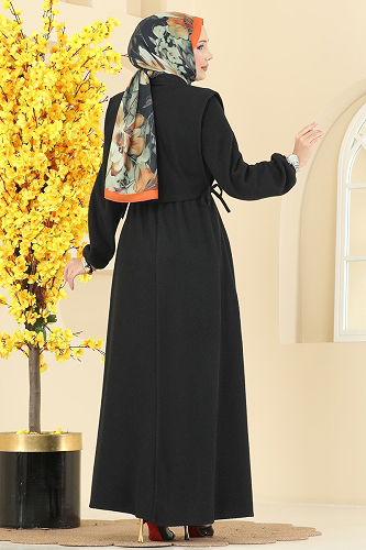 moda selvim Combined 3066KTR750 Black - Thumbnail