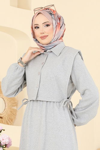 moda selvim Combined 3066KTR750 Gray - Thumbnail