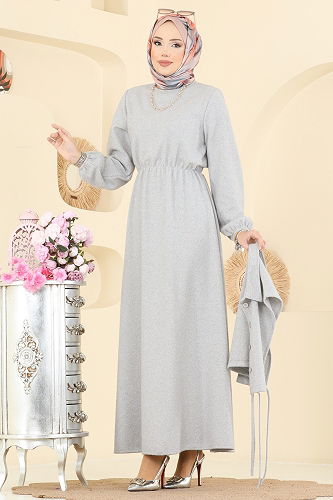 moda selvim طقم رمادي 3066KTR750 - Thumbnail