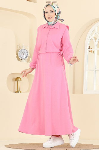 moda selvim Combined 3066KTR750 Pink - Thumbnail