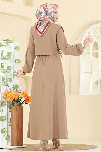 moda selvim طقم بيج 3066KTR750 - Thumbnail