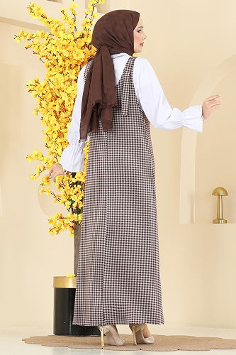 moda selvim طقم بني 3067KTR750 - Thumbnail