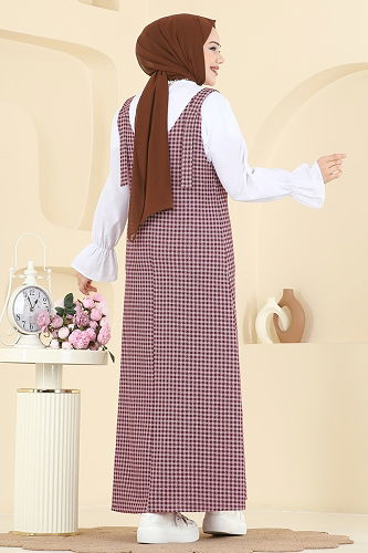 moda selvim Combined 3067KTR750 Cherry - Thumbnail