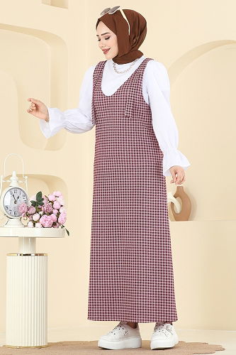 moda selvim Combined 3067KTR750 Cherry - Thumbnail