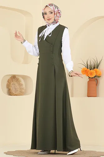 moda selvim Combined 306ASN888 Khaki - Thumbnail