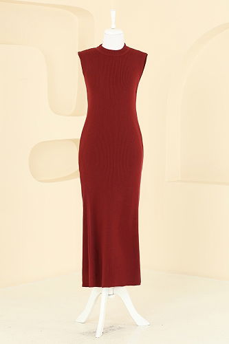 moda selvim Combined 3080KLB1050 Burgundy - Thumbnail