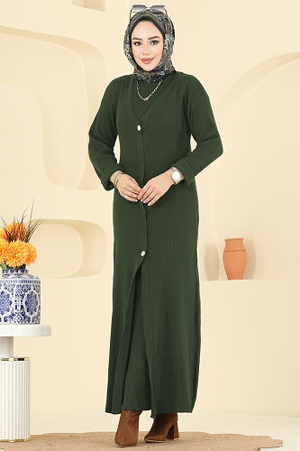 moda selvim Combined 3080KLB1050 Khaki - Thumbnail