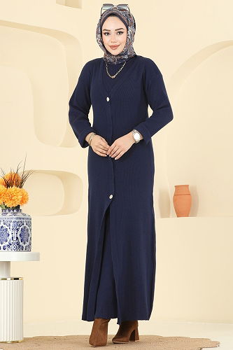 moda selvim Combined 3080KLB1050 Navy Blue - Thumbnail