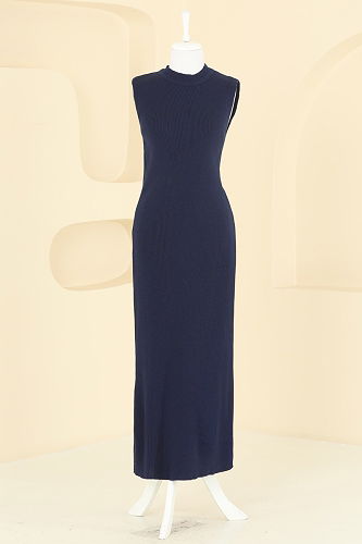 moda selvim طقم كحلي 3080KLB1050 - Thumbnail