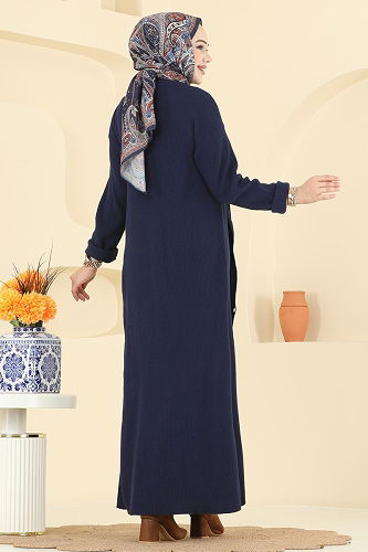 moda selvim طقم كحلي 3080KLB1050 - Thumbnail