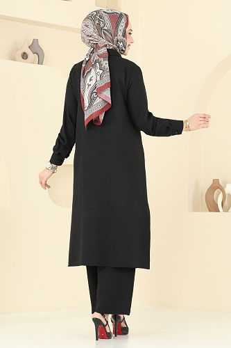 moda selvim Combined 3087HBS856 Black - Thumbnail