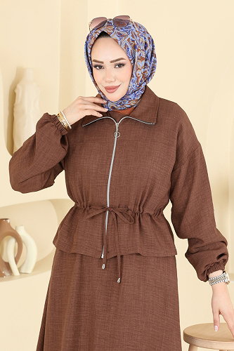 moda selvim Combined 3088KTR750 Brown - Thumbnail