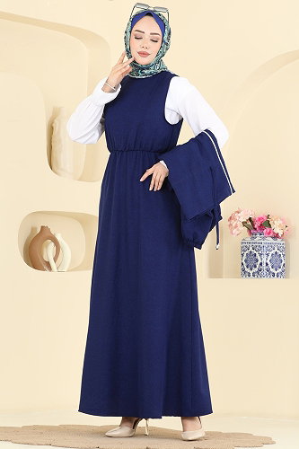 moda selvim Combined 3088KTR750 Navy Blue - Thumbnail