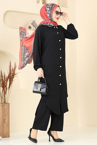 moda selvim Combined 3092HBS856 Black - Thumbnail