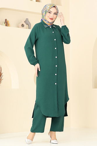 moda selvim Combined 3092HBS856 Emerald - Thumbnail