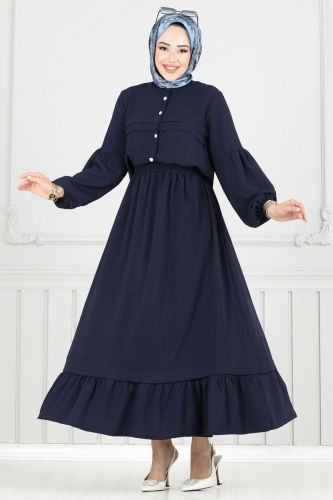 moda selvim Combined 3094HBS856 Navy Blue - Thumbnail