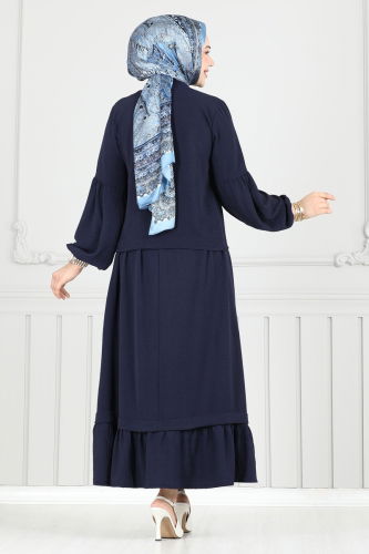 moda selvim Combined 3094HBS856 Navy Blue - Thumbnail