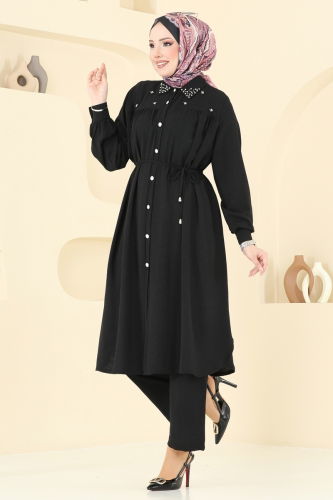 moda selvim Combined 3097HBS856 Black - Thumbnail