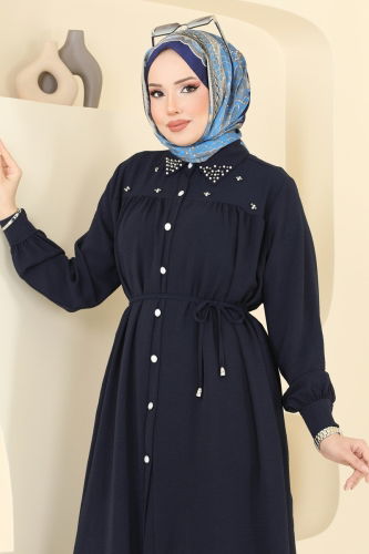 moda selvim Combined 3097HBS856 Navy Blue - Thumbnail