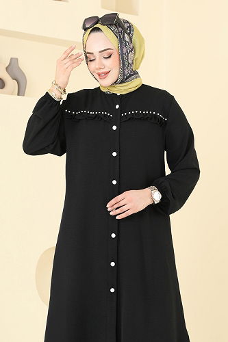 moda selvim Combined 3098HBS856 Black - Thumbnail