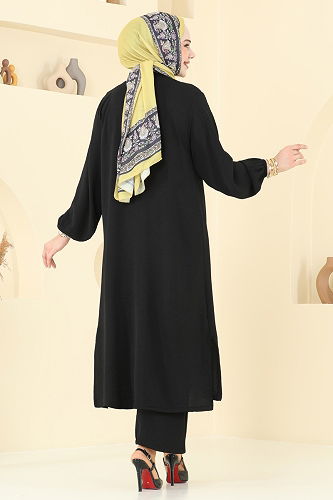 moda selvim Combined 3098HBS856 Black - Thumbnail