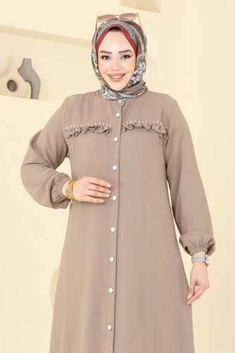 moda selvim طقم بيج 3098HBS856 - Thumbnail