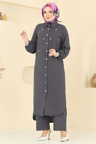 moda selvim Combined 3099HBS856 Anthracite - Thumbnail