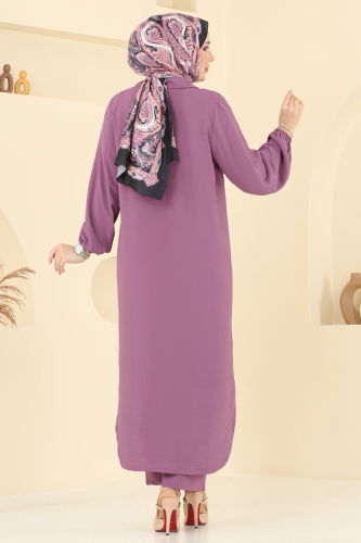 moda selvim Combined 3099HBS856 Dark Rose Dusky - Thumbnail