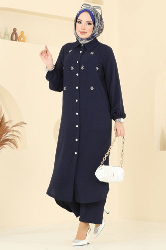 H.B.S. - طقم كحلي 3099HBS856