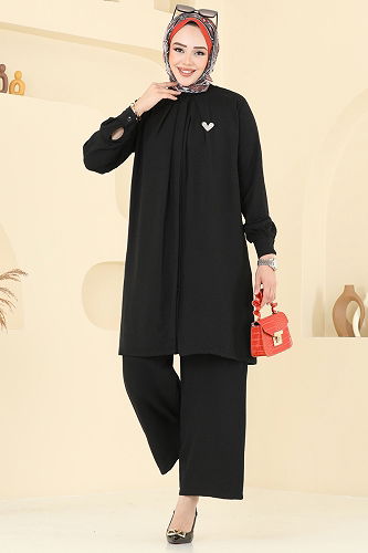 moda selvim Combined 3100HBS856 Black - Thumbnail