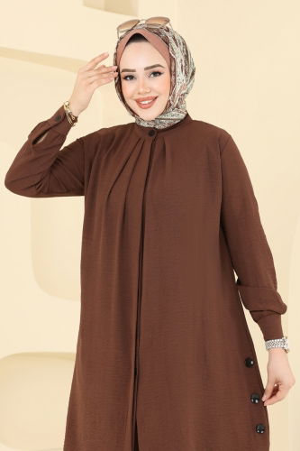 moda selvim Combined 3100HBS856 Brown - Thumbnail