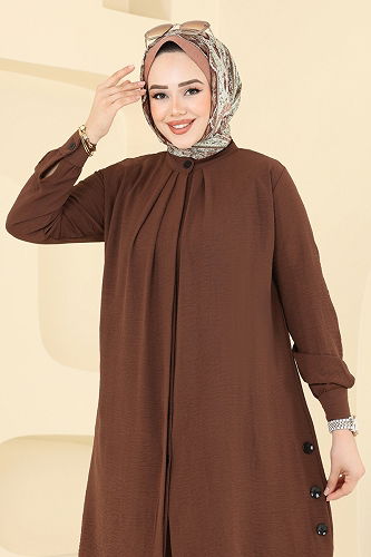 moda selvim Combined 3100HBS856 Brown - Thumbnail