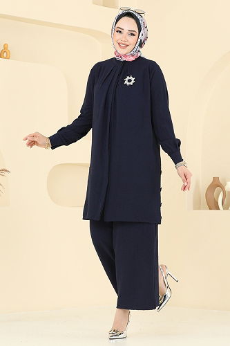 moda selvim Combined 3100HBS856 Navy Blue - Thumbnail