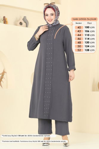 moda selvim Combined 3101HBS856 Anthracite - Thumbnail