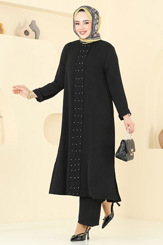 moda selvim Combined 3101HBS856 Black - Thumbnail