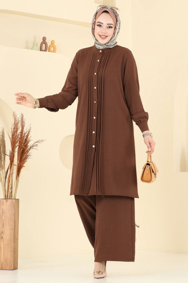 Modaselvim NET 20%+20% DISCOUNT IN THE CARD Combined 3104HBS856 Brown