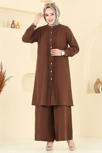 moda selvim Combined 3104HBS856 Brown - Thumbnail