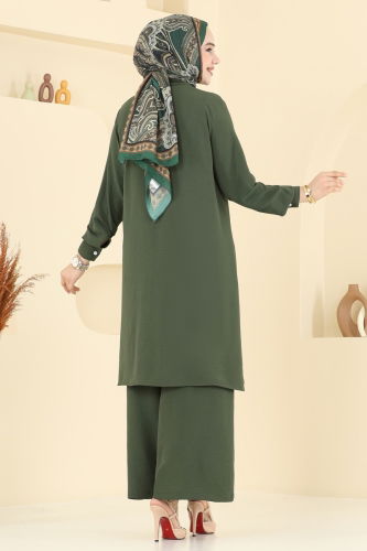 moda selvim Combined 3104HBS856 Khaki - Thumbnail