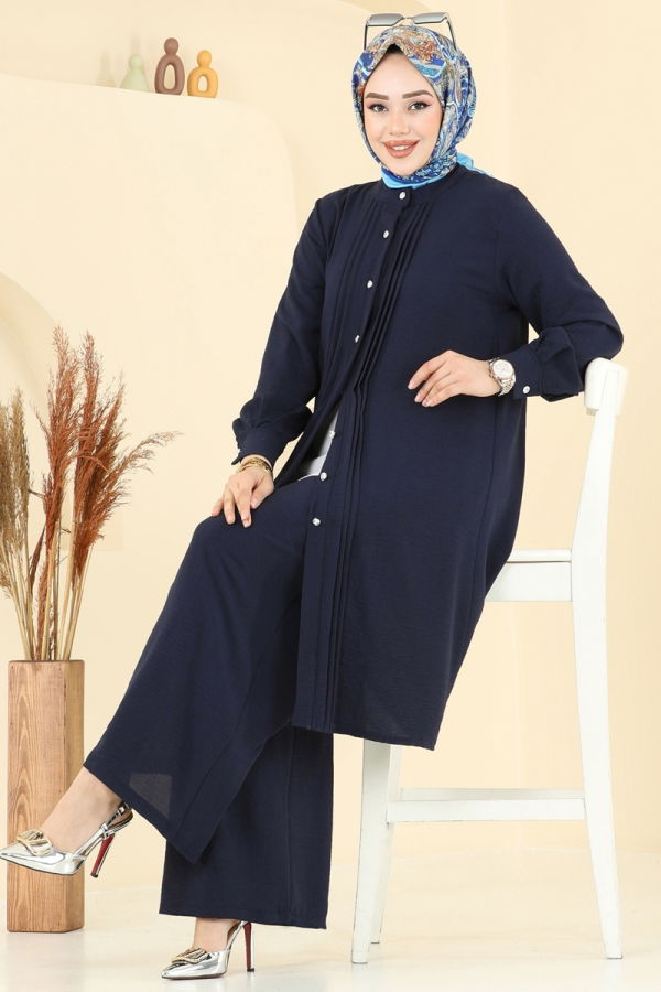 Modaselvim NET 20%+20% DISCOUNT IN THE CARD Combined 3104HBS856 Navy Blue