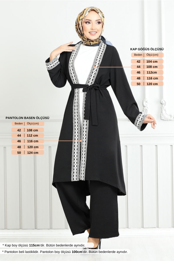 Modaselvim NET 20%+20% DISCOUNT IN THE CARD Combined 3104ZRF1096-M Black