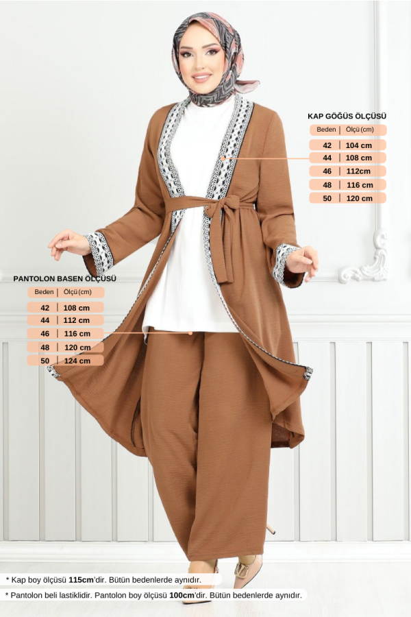 Modaselvim NET 20%+20% DISCOUNT IN THE CARD Combined 3104ZRF1096-M Brown