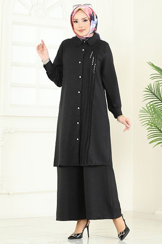 moda selvim Combined 3105HBS856 Black - Thumbnail