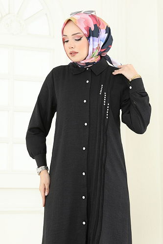 moda selvim Combined 3105HBS856 Black - Thumbnail