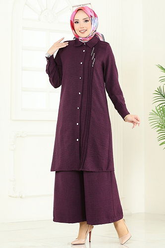 moda selvim طقم توتي 3105HBS856 - Thumbnail