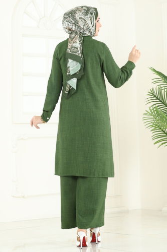 moda selvim Combined 3105HBS856 Khaki - Thumbnail