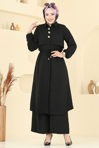 moda selvim Combined 3112HBS856 Black - Thumbnail