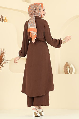 moda selvim Combined 3112HBS856 Brown - Thumbnail